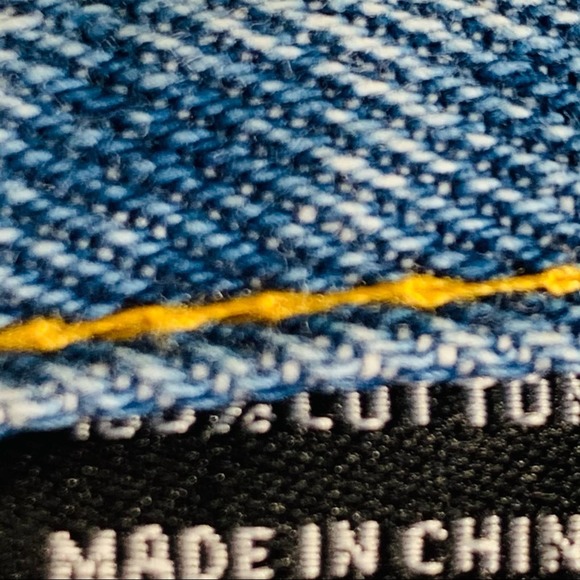 Super High Rise Button Fly Distressed Jeans - Picture 8 of 9